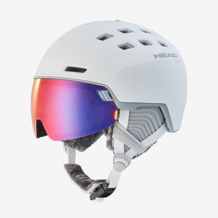 Wintersports HEAD Helmets | Rachel 5K Pola Visor Ski Helmet